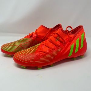 ADIDAS PREDATOR EDGE.3 FIRM GROUND BOOTS SOCCER CLEAR SIZE 10.5